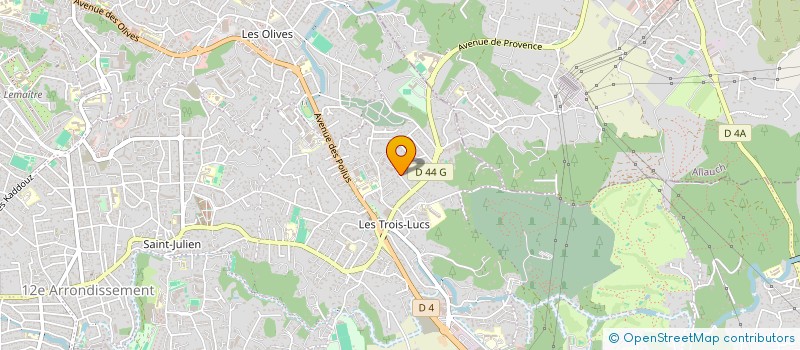 localisation de l'entreprise MADAME SARAH BARON à MARSEILLE