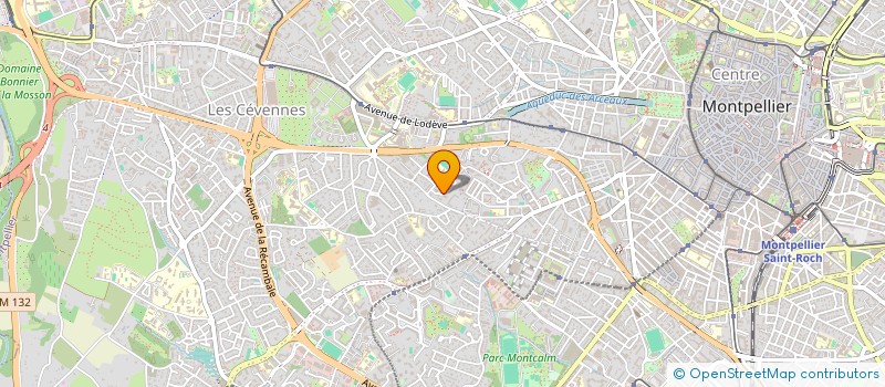 localisation de l'entreprise MADAME SARAH BARRAU à MONTPELLIER