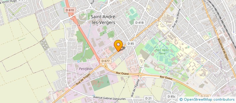 localisation de l'entreprise MADAME SARAH BARRIERE à SAINT-ANDRE-LES-VERGERS