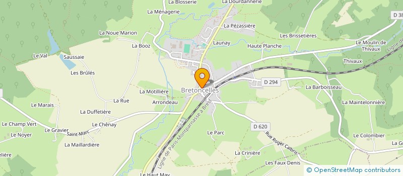 localisation de l'entreprise MADAME SARAH BARSOUM à BRETONCELLES