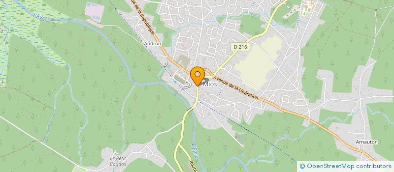 localisation de l'entreprise MADAME SARAH BASSILLE  MIOS