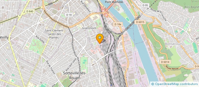 localisation de l'entreprise MADAME SARAH BASSINET  ROUEN