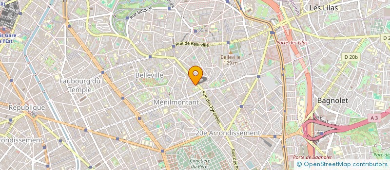 localisation de l'entreprise MADAME SARAH BEAUDOUIN  PARIS