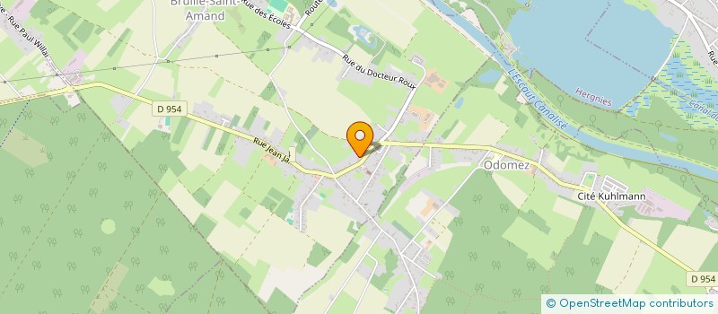 localisation de l'entreprise MADAME SARAH BEAUFORT  BRUILLE-SAINT-AMAND