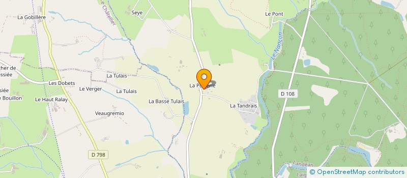 localisation de l'entreprise MADAME SARAH BEDIER  PARIGNE