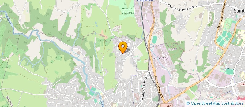 localisation de l'entreprise MADAME SARAH BEDR à BRIGNAIS