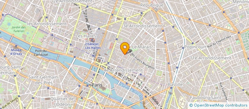 localisation de l'entreprise MADAME SARAH BELAID à PARIS