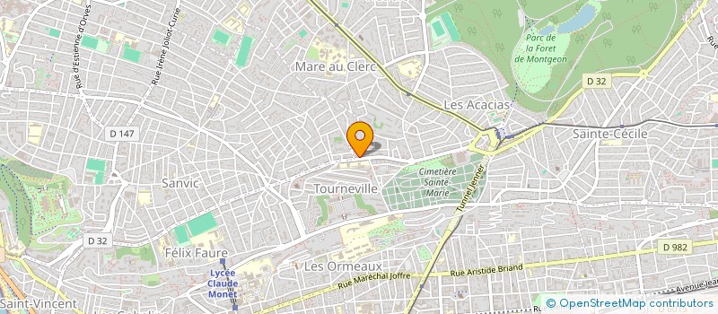 localisation de l'entreprise MADAME SARAH BELAID  LE HAVRE