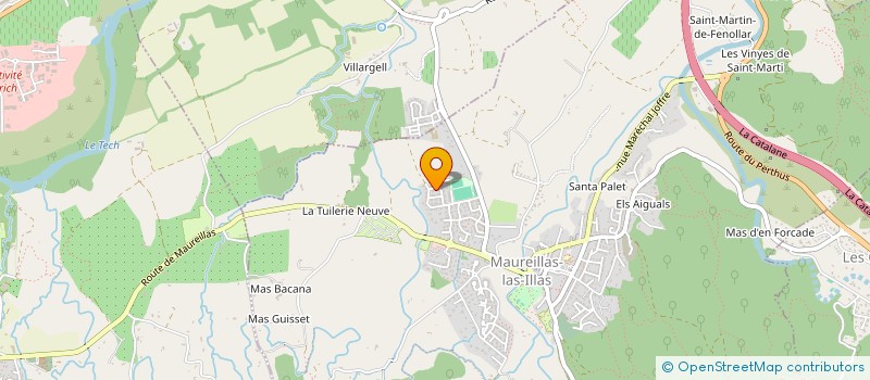 localisation de l'entreprise MADAME SARAH BELHADJ  MAUREILLAS-LAS-ILLAS