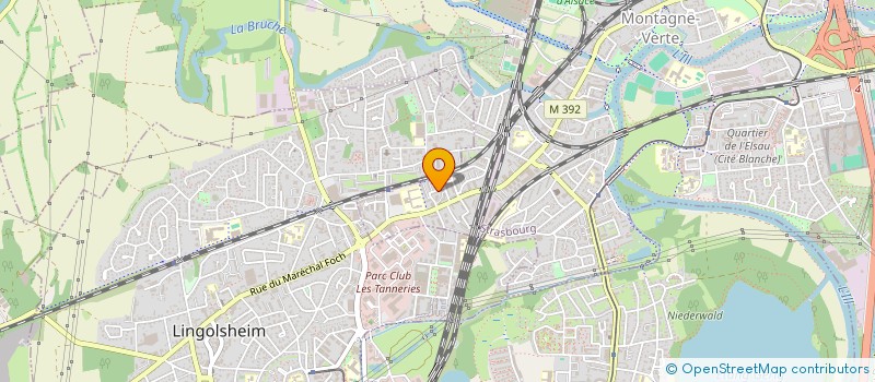 localisation de l'entreprise MADAME SARAH BELKAHLA à STRASBOURG