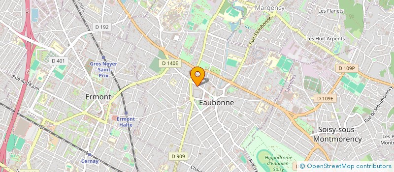 localisation de l'entreprise MADAME SARAH BELLAICHE à EAUBONNE