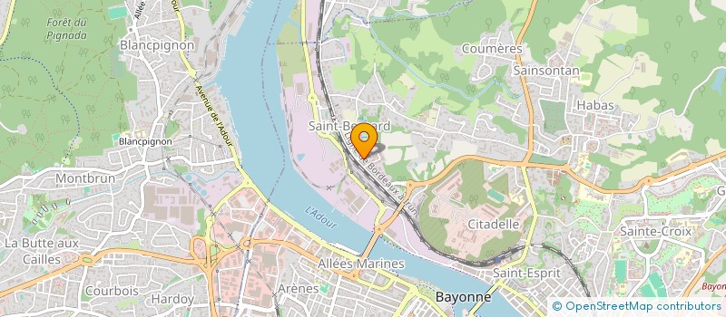 localisation de l'entreprise MADAME SARAH BELLALI à BAYONNE