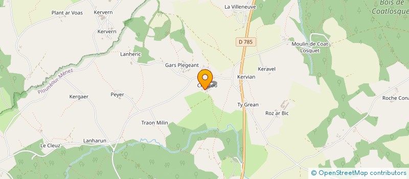 localisation de l'entreprise MADAME SARAH BELLEC  FROUARD