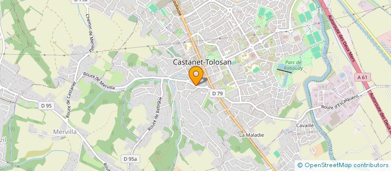 localisation de l'entreprise MADAME SARAH BELLERA à CASTANET-TOLOSAN