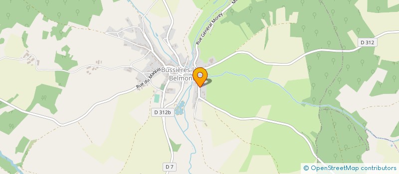 localisation de l'entreprise MADAME SARAH BELLERT à CHAMPSEVRAINE