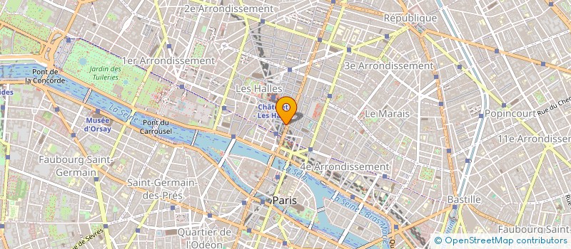 localisation de l'entreprise MADAME SARAH BELLIER  PARIS