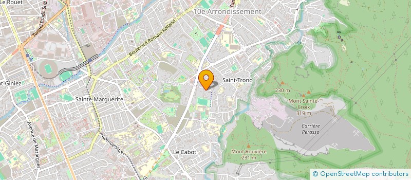 localisation de l'entreprise MADAME SARAH BELLITY à MARSEILLE