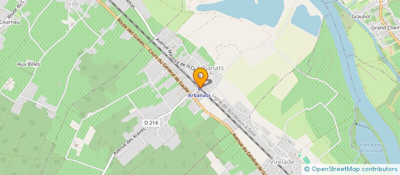 localisation de l'entreprise MADAME SARAH BELTRAN  VERDELAIS