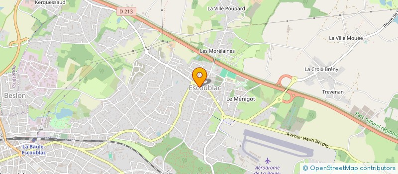 localisation de l'entreprise MADAME SARAH BELTRAN à LA BAULE-ESCOUBLAC