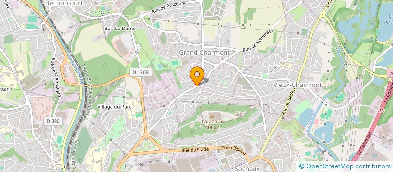 localisation de l'entreprise MADAME SARAH BEN CHAOUACHA  GRAND-CHARMONT