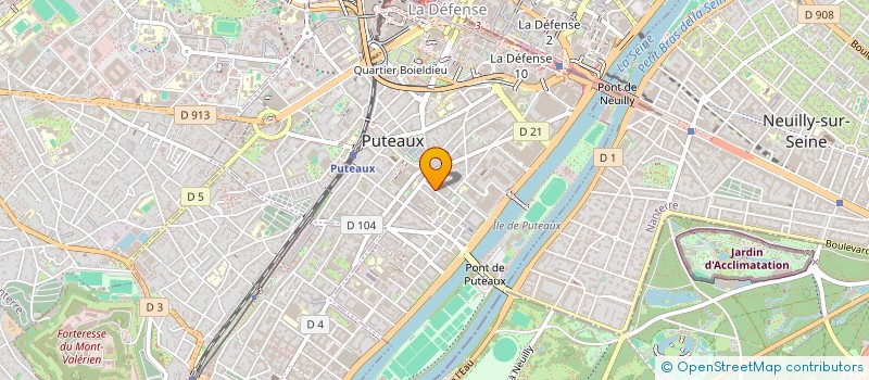 localisation de l'entreprise MADAME SARAH BEN REMAOUN  PUTEAUX