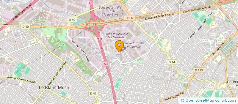 localisation de l'entreprise MADAME SARAH BEN YAGHLANE à AULNAY-SOUS-BOIS