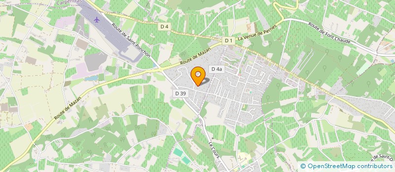 localisation de l'entreprise MADAME SARAH BENABDELMELEK à PERNES-LES-FONTAINES