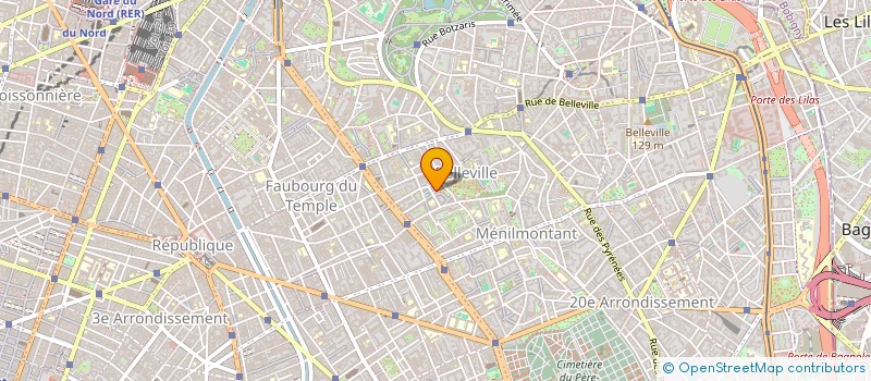 localisation de l'entreprise MADAME SARAH BENAIS  PARIS