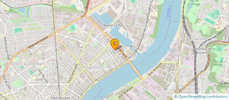 localisation de l'entreprise MADAME SARAH BENBERNOU  BORDEAUX