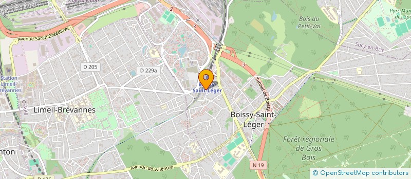 localisation de l'entreprise MADAME SARAH BENDRIOUA à BOISSY-SAINT-LEGER