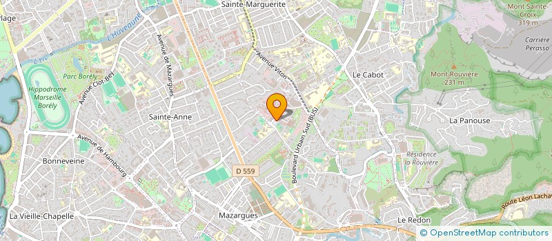 localisation de l'entreprise MADAME SARAH BENISTI à MARSEILLE