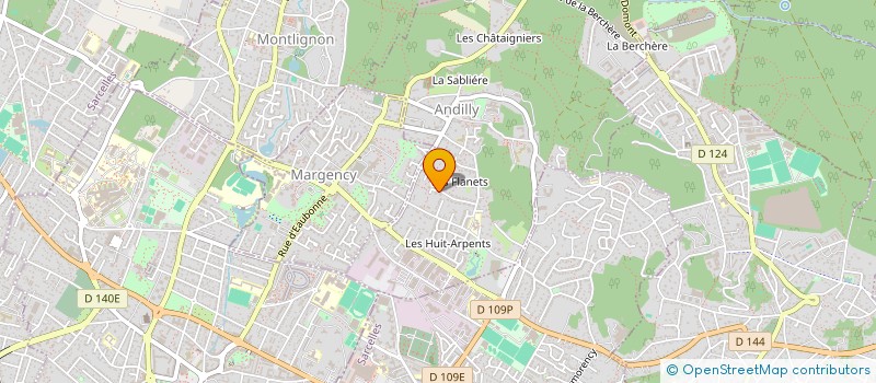 localisation de l'entreprise MADAME SARAH BENOURHAZI  ANDILLY