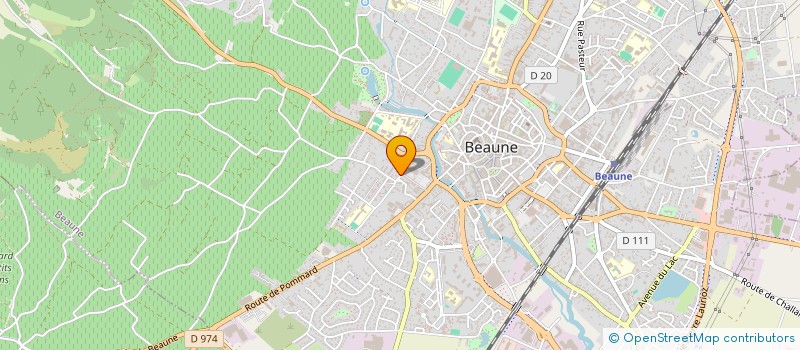 localisation de l'entreprise MADAME SARAH BENSLIMANE à BEAUNE