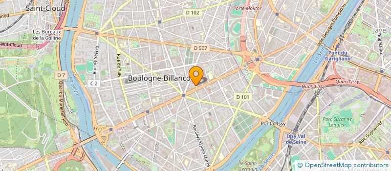 localisation de l'entreprise MADAME SARAH BENTAHROUR à BOULOGNE-BILLANCOURT