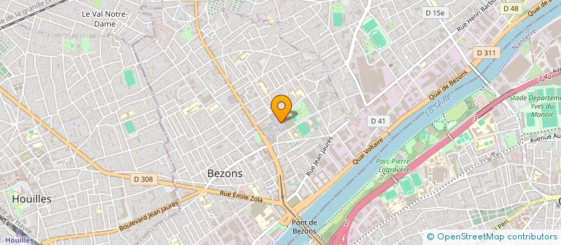 localisation de l'entreprise MADAME SARAH BENZIANE à BEZONS