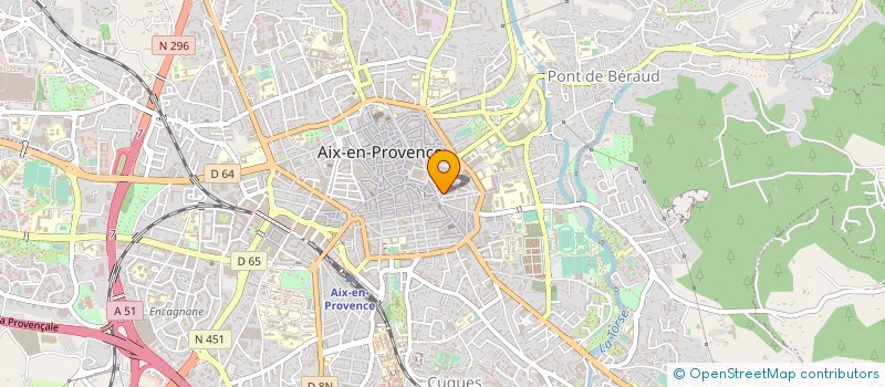 localisation de l'entreprise MADAME SARAH BERETTI à AIX-EN-PROVENCE