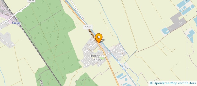 localisation de l'entreprise MADAME SARAH BERTHELOT  THOREY-EN-PLAINE