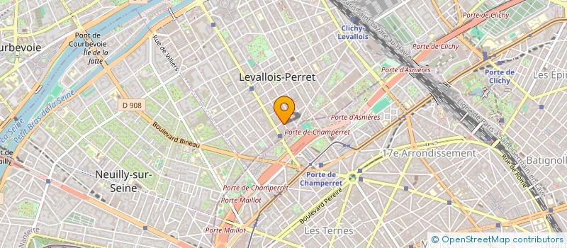 localisation de l'entreprise MADAME SARAH BESBES à LEVALLOIS-PERRET