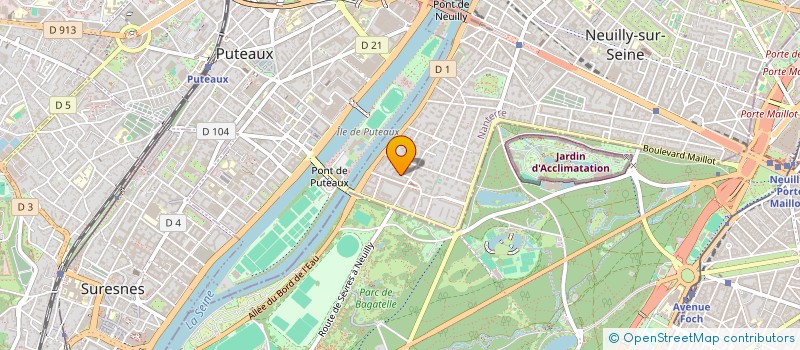 localisation de l'entreprise MADAME SARAH BESNAINOU à NEUILLY-SUR-SEINE