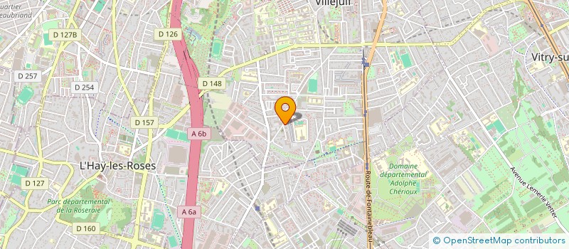 localisation de l'entreprise MADAME SARAH BESTAOUI  VILLEJUIF