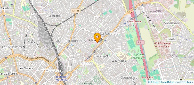 localisation de l'entreprise MADAME SARAH BETTIOUI à TOULOUSE