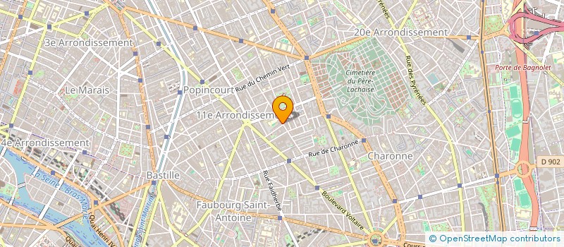 localisation de l'entreprise MADAME SARAH BHADHOODHEEN KHAN  PARIS