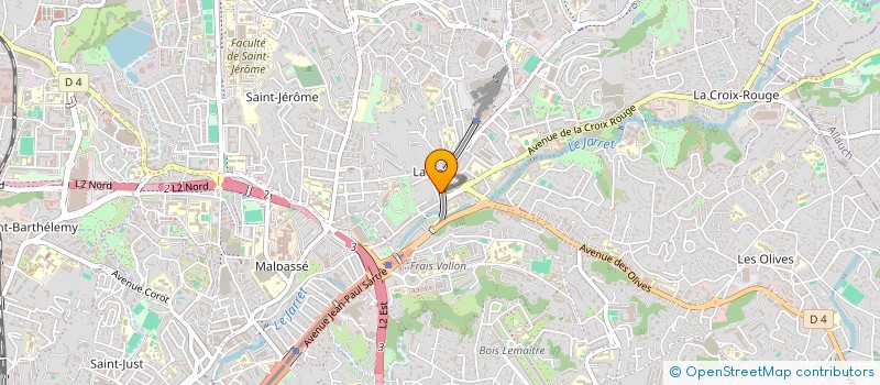 localisation de l'entreprise MADAME SARAH BIBAS à MARSEILLE