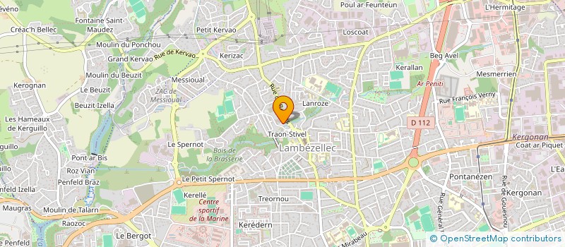 localisation de l'entreprise MADAME SARAH BILLON à BREST