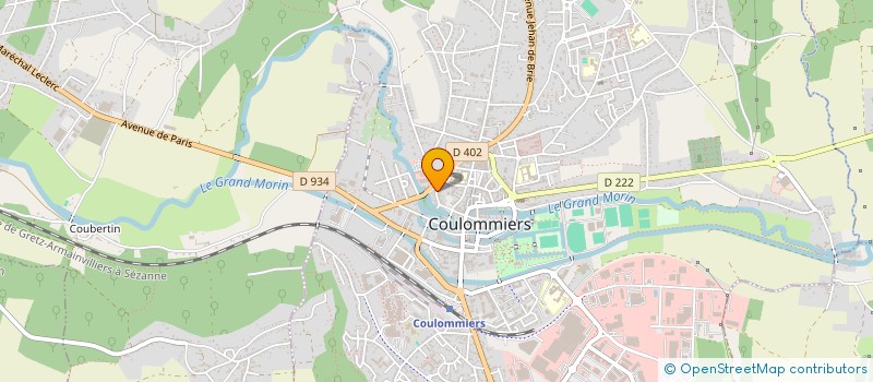 localisation de l'entreprise MADAME SARAH BION à COULOMMIERS