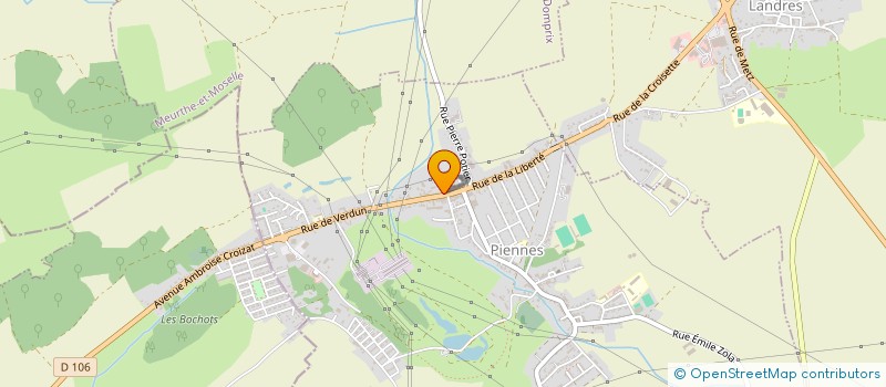 localisation de l'entreprise MADAME SARAH BIRCHEN  PIENNES