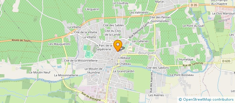 localisation de l'entreprise MADAME SARAH BIRGAND  HUILLE-LEZIGNE