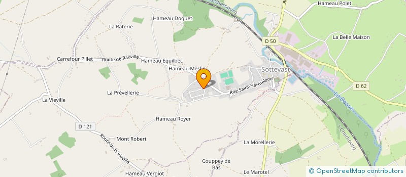 localisation de l'entreprise MADAME SARAH BISSIERE  SOTTEVAST