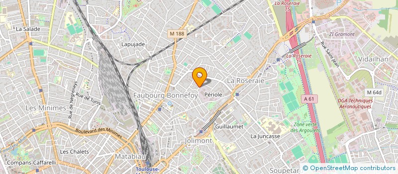 localisation de l'entreprise MADAME SARAH BLACHERE à TOULOUSE