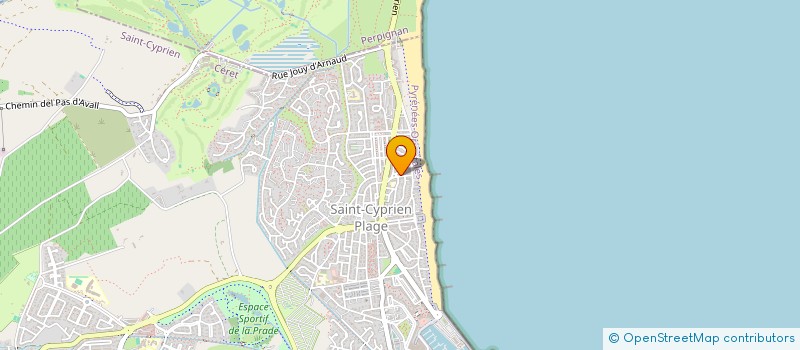 localisation de l'entreprise MADAME SARAH BLAISE  SAINT-CYPRIEN